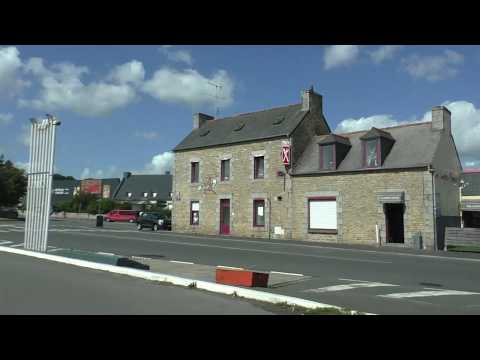 Driving Around 22200 Guingamp, Côtes d'Armor, Brittany, France 4th September 2019