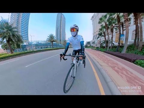 INSTA360 ONE R | PARDUS ROBIN SPORT BICYCLE | PMT HELMET