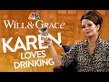Karen Walker Can't Stop Talking About Alcohol - Will & Grace (Mashup)
