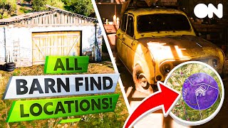 ALL Barn Find Locations | Forza Horizon 5