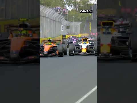Départ de DINGUE des Ferrari ! 🫨 #f1 #australiangp