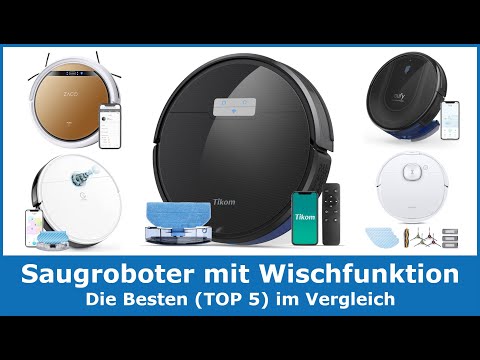 Saugroboter mit Wischfunktion und Mopp (TOP 5) 🥇 Testsieger im Vergleich