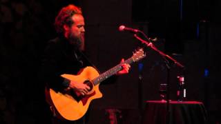 Sam Beam (Iron & Wine) LIVE in Madrid. 'Song in Stone' . Brand new song