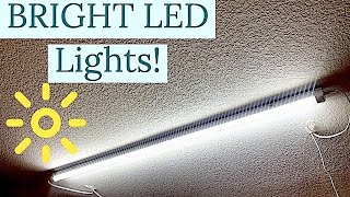 JESLED 4FT LED Shop Lights - Great Low Cost Shop Lighting Upgrade!
