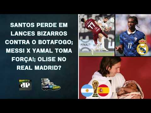PEIXE SE COMPLICA E PERDE PARA O FOGÃO; MESSI PAI DO YAMAL?; OLISE PODE PARAR NO REAL! | PAN NA ÁREA