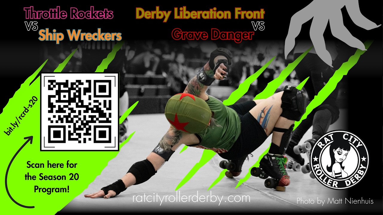 Rat City Roller Derby Home Team Season 20 Bout 3