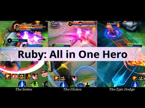 Tank Ruby: The All in One Hero !! Set, Initiate, Zone, Cancel, Save, Flicker, etc...