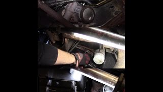98 Chevy 2500 leaking oil - diagnose oil leak(s) and replace oil cooler lines