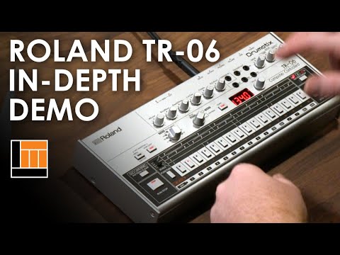 Roland TR-06 Drumatix Drum Machine [In-Depth Demonstration]