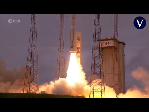 El nuevo cohete de la Agencia Espacial Europea Vega-C despega con éxito tras un imprevisto