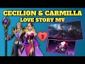 Mobile Legends CECILION CARMILLA LOVE STORY MV ORIGINAL SONG YOU ARE MY EVERYTHING