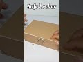 CARDBOARD SAFE LOCKER
