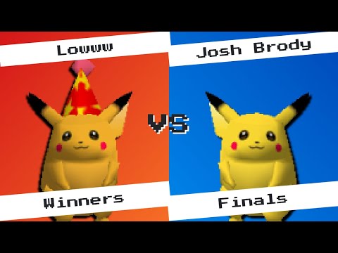 PYAT4 - Josh Brody (Pikachu) vs. Lowww (Pikachu) - Vanilla Singles Winners Finals