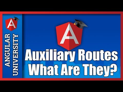 💥 Angular Router Auxiliary Routes - What is the Difference Towards a Primary Route?