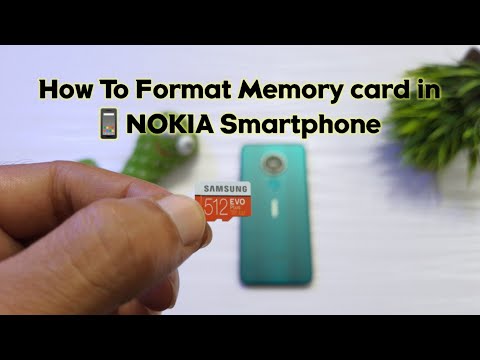 How to Format SD card on Nokia📱Mobile ||| Nokia 7.2 ||| Step by Step