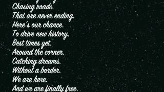 The View From Here: We The Kings (Lyrics On Screen)