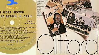 Clifford Brown Sextet - I Can Dream, Can't I? (restored original 1972 recording vinyl LP)