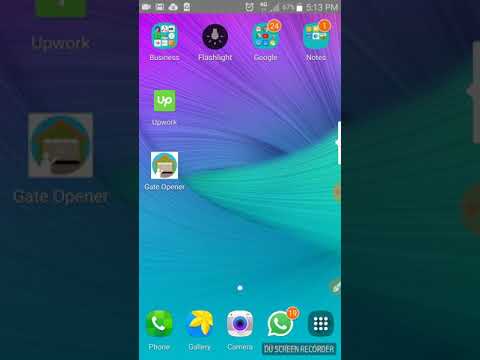 RTU 5024 Gate Opener Video