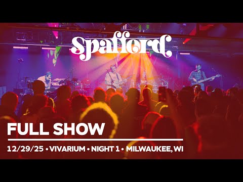 Spafford - 12/29/2025 | Vivarium - Night 1 | Milwaukee, WI (FULL SHOW)