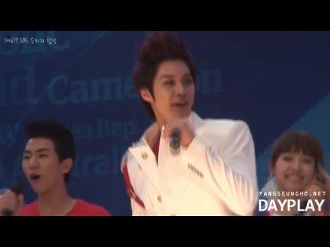 100617 Seungho at World Cup event