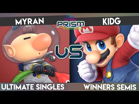 PRISM 187 - Myran (Olimar) vs. KidG (Mario) - Winners Semis - Smash Ultimate Singles