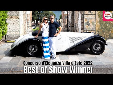 Bugatti 57 S wins Best of Show at the Concorso d’Eleganza Villa d’Este 2022