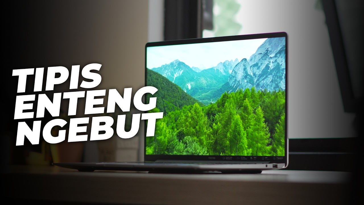 TECNO MEGABOOK T14 AIR AMD | YANG CARI LAPTOP TIPIS ENTENG NGEBUT? MERAPATT EYYY~