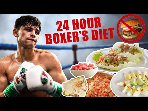 What A Professional Boxer Eats In A Day | Ryan Garcia Vlogs