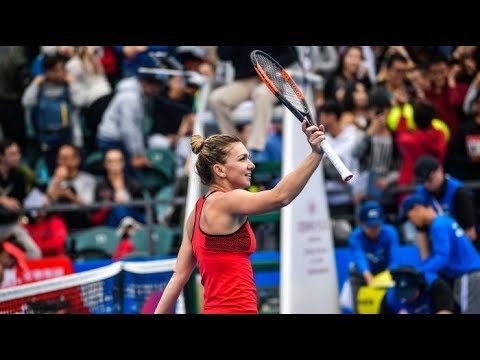 TOP  10 good points Simona HALEP vs Nicole GIBBS   Shenzhen Open in 2018