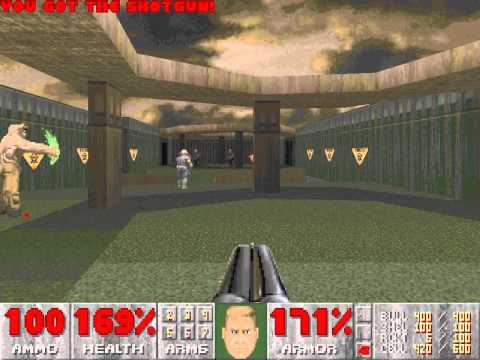 Doom 2 - Episode 1 - Coop Speedrun on Nightmare! in 6:10 - Xit Vono's POV