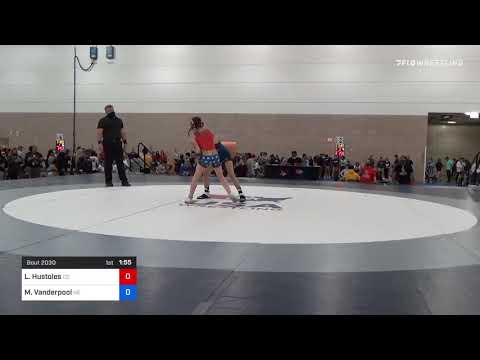 90 Kg Rr Rnd 2 - Laila Hustoles, CO Vs Mara Vanderpool, NE