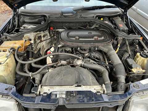 фото двигатель (двс) mercedes w124 (1985-1995) 0