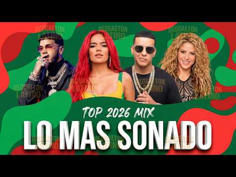 Sebastián Yatra, Manuel Turizo, Maluma, KAROL G, Shakira, Luis Fonsi, Bad Bunny💃Reggaeton Mix 2026