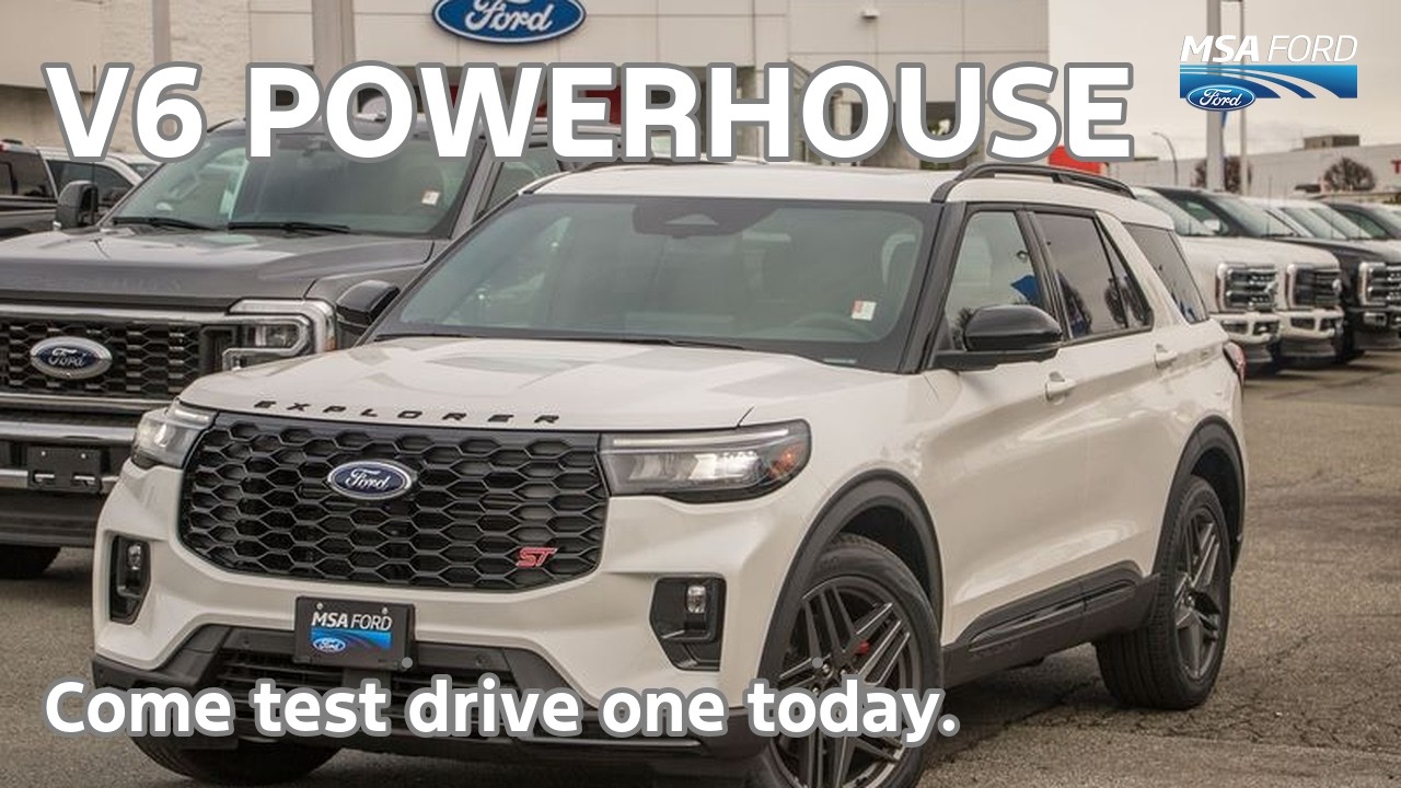 2026 Ford Explorer ST: V6 Power, BlueCruise & Panoramic Roof | MSA Ford