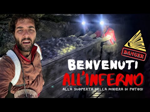 In miniera d’oro a 4000 metri in Bolivia (Potosi)