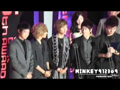 101209 SHINee DISK BONSANG AWARDS