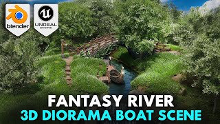 Blender to UE5: Fantasy River Diorama video thumbnail