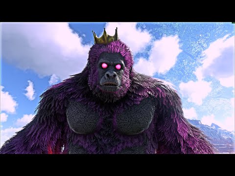 ARK Overhaul Ep.30 Finally Taking on THE COLLOSAL SIZE UBER TITANT KING KONG #arksurvivalevolved