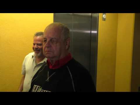 Paul Dooley talks about why he does NOT like TMZ as he leaves the ArcLight Theatre in Hollywood