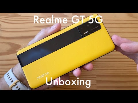 Realme GT 5G (and Watch 2) unboxing: that's one racy affordable flagship!