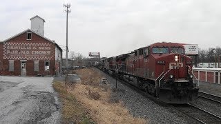 preview picture of video '2012.02.02 On the NS Lurgan Branch NS 11R w/CP Units'