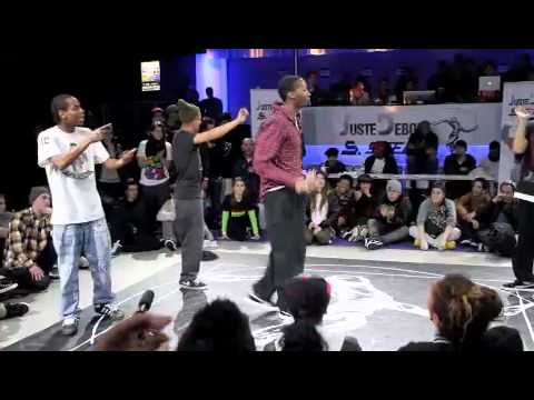 Juste Debout Spain  2012 Hip Hop Final Marcio & Jib (Ghetto Style & 59 ) vs  PALM STREET