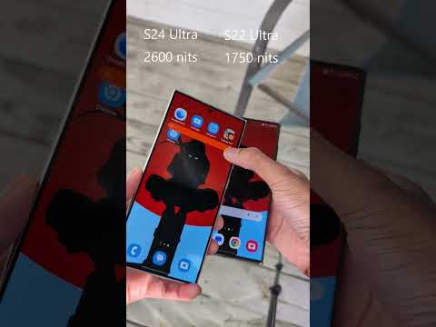 S22 Ultra VS S24 Ultra - Display Design/Max Brightness Test! Curve VS Flat🤯