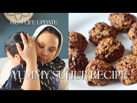 CHOCOLATE CHIPS SUHUR COOKIES, MUM LIFE & ORGANISING AT HOME | Ramadan Diaries EP 6 | Chinutay