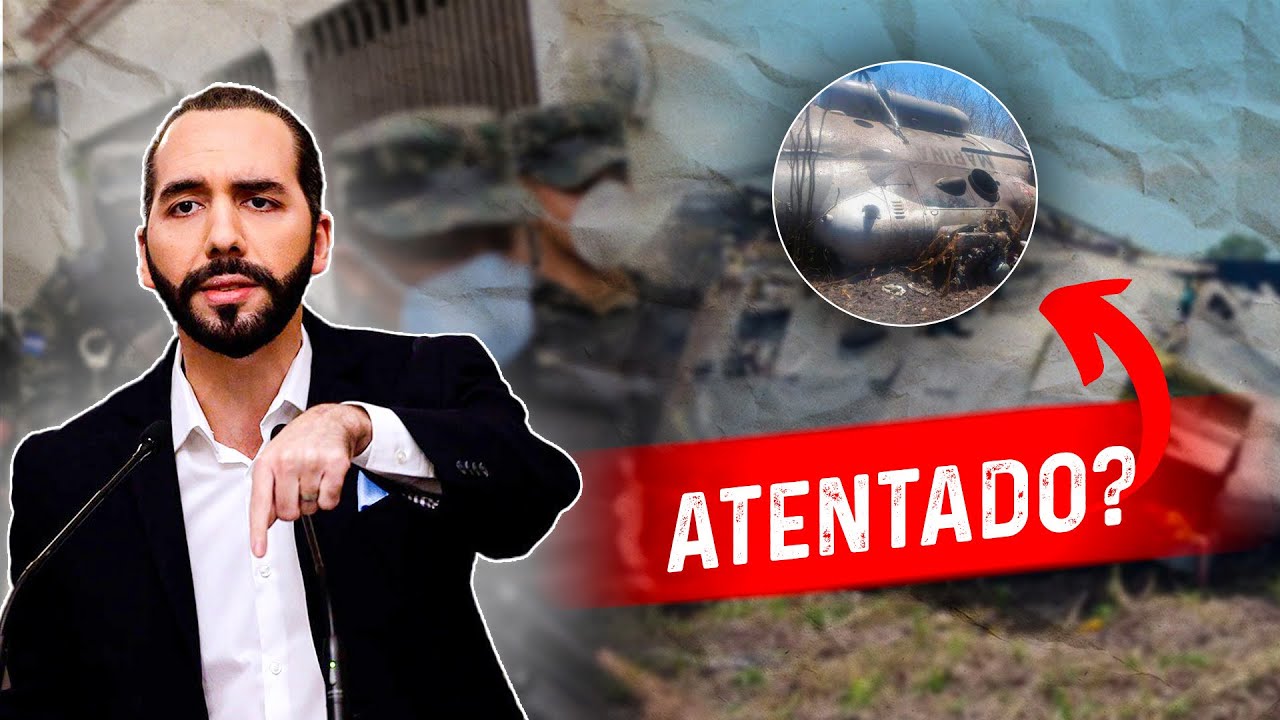 🔴INCREIBLE! SOSPECHAN que PODRIA SER UN ATENTADO con ALTOS FUNCIONARIOS de BUKELE desde HONDURAS