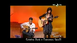 Cristina Donà e Francesco Garolfi - Goccia e Triathlon RAI3 #cristinadona #goccia #live #acustico