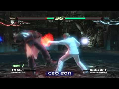 NYC Fab vs WayGamble CEO 2011 Tekken 6 Singles