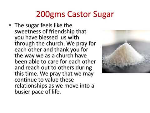 Prayers inspired by Cake2