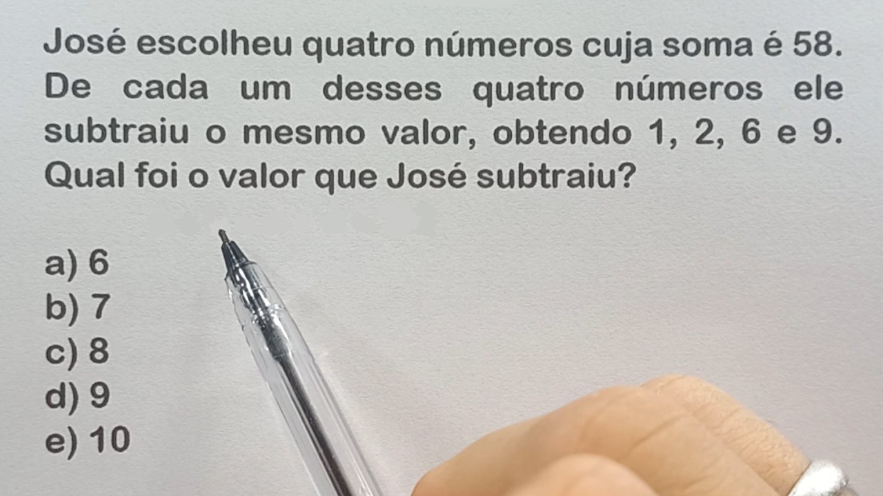 CAIU NA OLIMPÍADA BRASILEIRA DE MATEMÁTICA