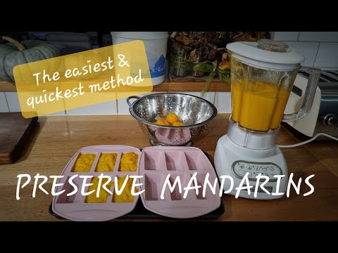 Quickest way to PRESERVE MANDARINS